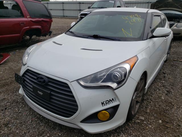 Photo 2 from auction – 2013 HYUNDAI VELOSTER T with VIN KMHTC6AE8DU100147