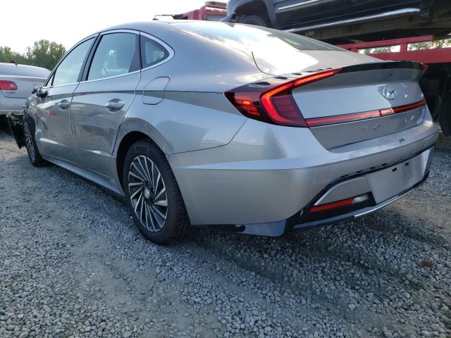 Photo 3 from auction – 2020 HYUNDAI SONATA HYB with VIN KMHL34JJ2LA012583