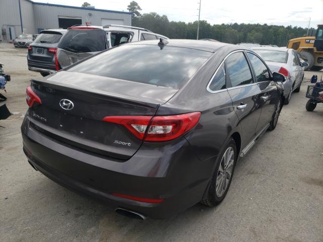 Photo 4 from auction – 2016 HYUNDAI SONATA SPO with VIN 5NPE34AF2GH382522