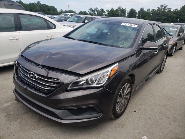 Photo 2 from auction – 2016 HYUNDAI SONATA SPO with VIN 5NPE34AF2GH382522