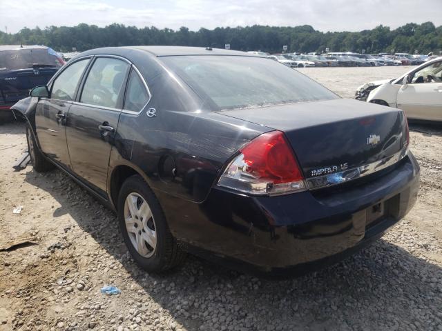 Photo 3 from auction – 2008 CHEVROLET IMPALA LS with VIN 2G1WB55K889109859