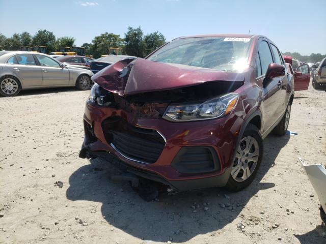 Photo 2 from auction – 2017 CHEVROLET TRAX LS with VIN 3GNCJKSB1HL178056