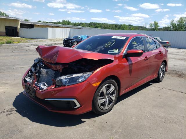 Photo 2 from auction – 2021 HONDA CIVIC LX with VIN 2HGFC2F69MH502078