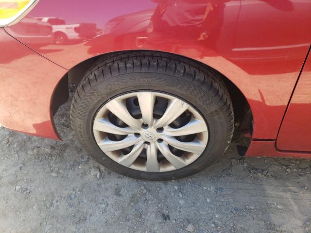 Photo 9 from auction – 2012 TOYOTA COROLLA BA with VIN 2T1BU4EE0CC783422