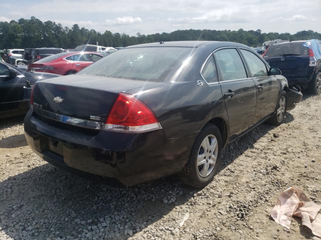 Photo 4 from auction – 2008 CHEVROLET IMPALA LS with VIN 2G1WB55K889109859