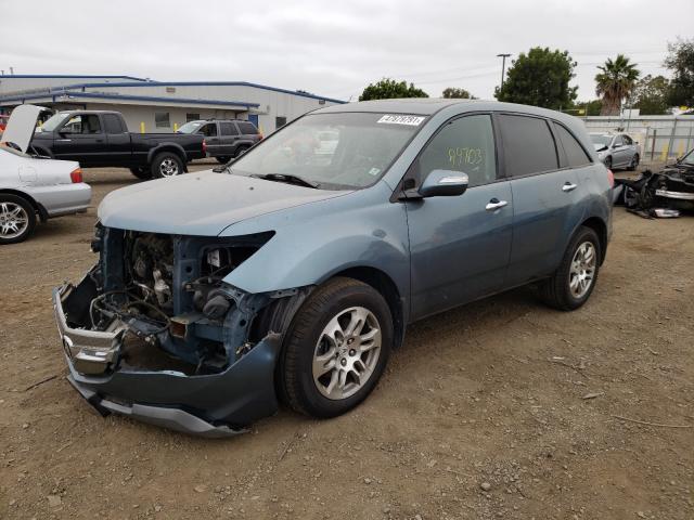 Photo 2 from auction – 2007 ACURA MDX TECHNO with VIN 2HNYD28387H517614
