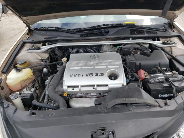 Photo 7 from auction – 2004 LEXUS ES 330 with VIN JTHBA30G245024425