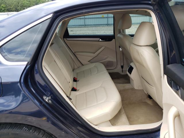 Photo 6 from auction – 2014 VOLKSWAGEN PASSAT SE with VIN 1VWBT7A37EC028902