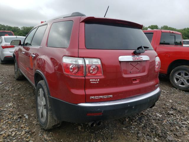 Photo 3 from auction – 2012 GMC ACADIA SLT with VIN 1GKKVRED9CJ142246