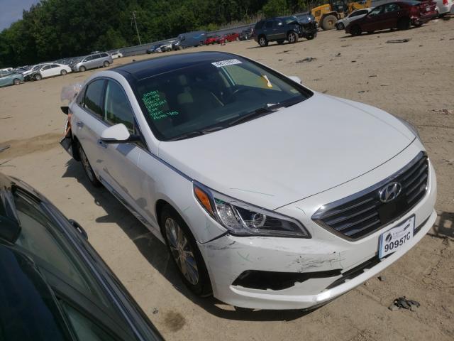 HYUNDAI SONATA SPO 2015 with VIN 5NPE34AF8FH102536 - Photo from auction