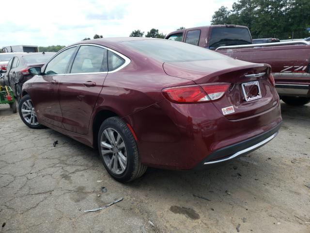 Photo 3 from auction – 2015 CHRYSLER 200 LIMITE with VIN 1C3CCCABXFN538405