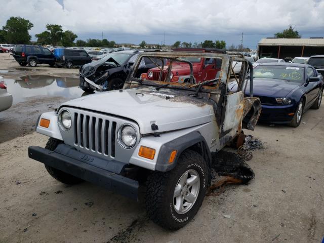 Photo 2 from auction – 2004 JEEP WRANGLER X with VIN 1J4FA39SX4P707532