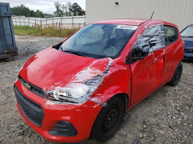 Photo 2 from auction – 2016 CHEVROLET SPARK LS with VIN KL8CB6SA9GC559712