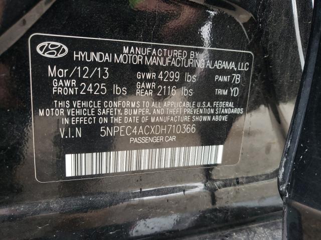 Photo 10 from auction – 2013 HYUNDAI SONATA SE with VIN 5NPEC4ACXDH710366