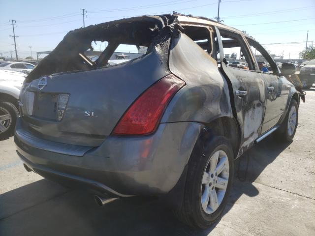 Photo 4 from auction – 2006 NISSAN MURANO SL with VIN JN8AZ08TX6W428662