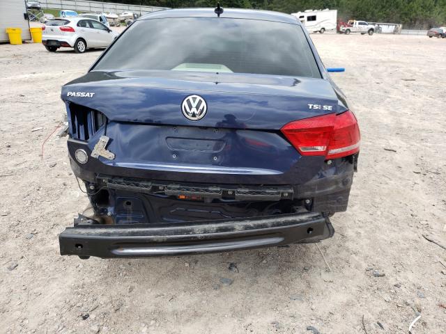 Photo 9 from auction – 2014 VOLKSWAGEN PASSAT SE with VIN 1VWBT7A37EC028902