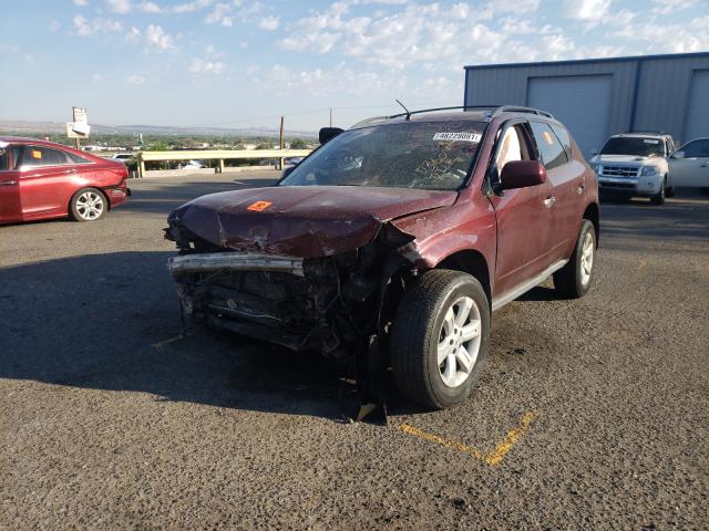 Photo 2 from auction – 2007 NISSAN MURANO SL with VIN JN8AZ08W87W616043