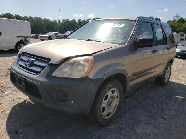 Photo 2 from auction – 2005 HONDA CR-V LX with VIN JHLRD78525C040318