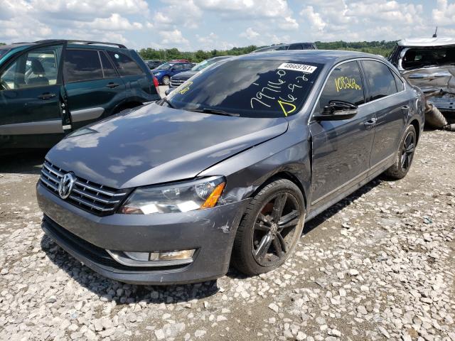Photo 2 from auction – 2012 VOLKSWAGEN PASSAT SEL with VIN 1VWCN7A33CC101517