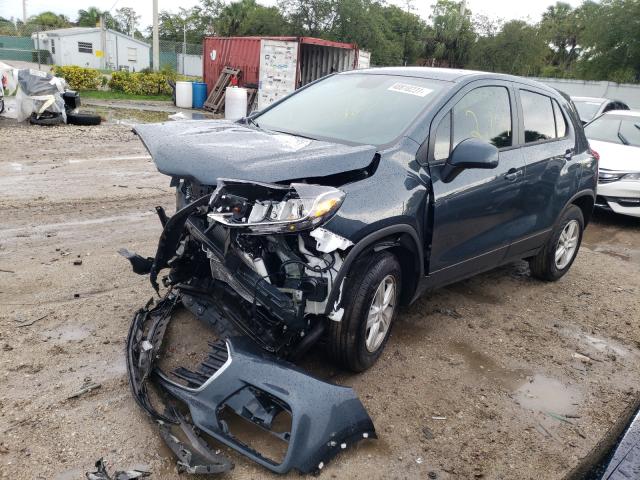 Photo 2 from auction – 2021 CHEVROLET TRAX LS with VIN KL7CJNSB3MB348730