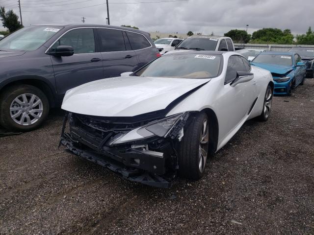 Photo 5 from auction – 2021 LEXUS LC 500 with VIN JTHEP5AY6MA008332