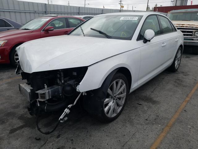 Photo 2 from auction – 2017 AUDI A4 PREMIUM with VIN WAUGNAF42HA038218