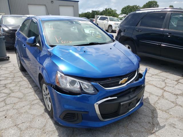 CHEVROLET SONIC LS 2017 with VIN 1G1JB5SH3H4130687 - Photo from auction
