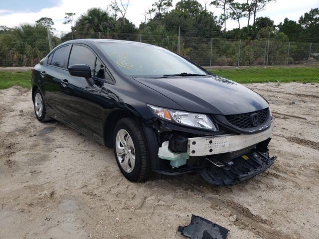 Photo 1 from auction – 2014 HONDA CIVIC LX with VIN 19XFB2F58EE012110