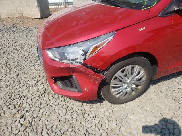 Photo 9 from auction – 2018 HYUNDAI ACCENT SE with VIN 3KPC24A37JE016308