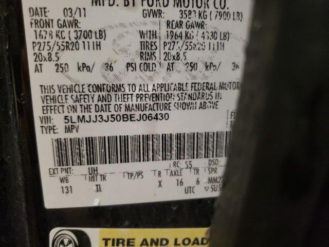 Photo 10 from auction – 2011 LINCOLN NAVIGATOR with VIN 5LMJJ3J50BEJ06430