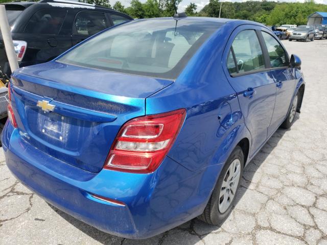 Photo 4 from auction – 2017 CHEVROLET SONIC LS with VIN 1G1JB5SH3H4130687