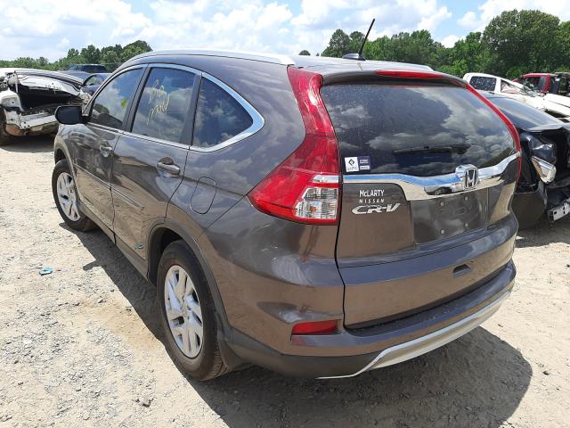 Photo 3 from auction – 2016 HONDA CR-V EXL with VIN 2HKRM3H70GH502258