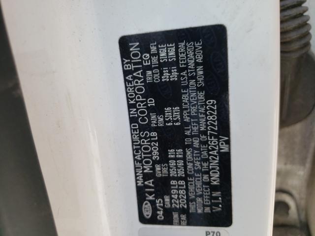 Photo 10 from auction – 2015 KIA SOUL with VIN KNDJN2A26F7228229