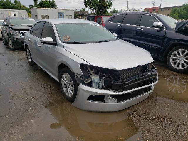 VOLKSWAGEN PASSAT S 2012 with VIN 1VWAP7A37CC014074 - Photo from auction