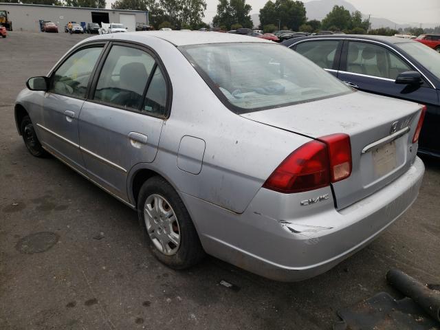 Photo 3 from auction – 2002 HONDA CIVIC LX with VIN 2HGES15592H566359