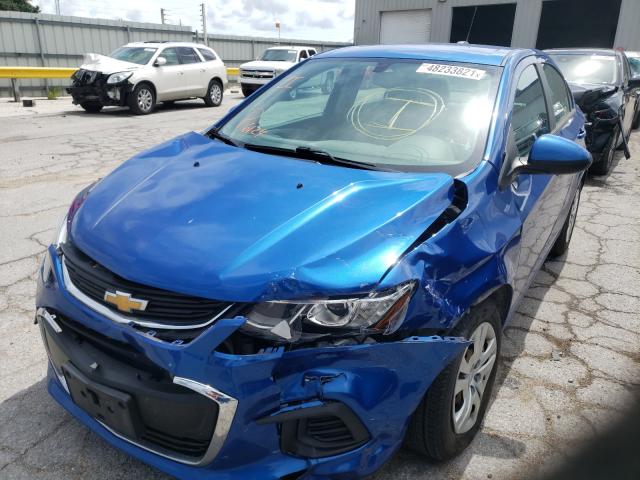 Photo 2 from auction – 2017 CHEVROLET SONIC LS with VIN 1G1JB5SH3H4130687
