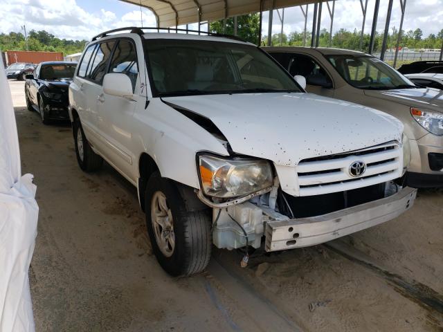 TOYOTA HIGHLANDER 2007 with VIN JTEGD21A170165096 - Photo from auction