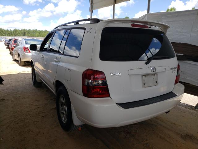 Photo 3 from auction – 2007 TOYOTA HIGHLANDER with VIN JTEGD21A170165096