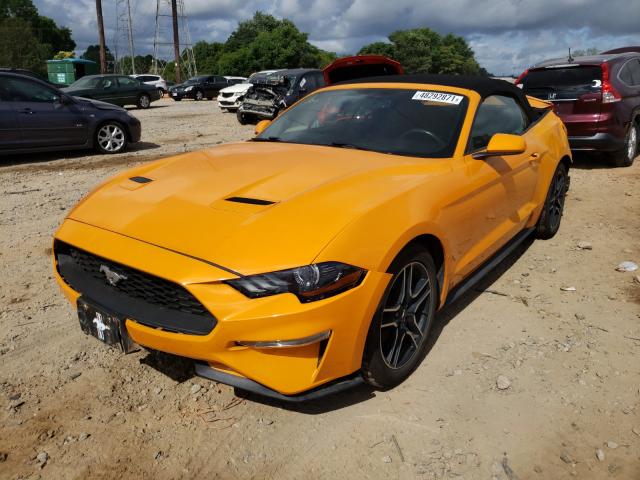 Photo 2 from auction – 2018 FORD MUSTANG with VIN 1FATP8UH0J5135464