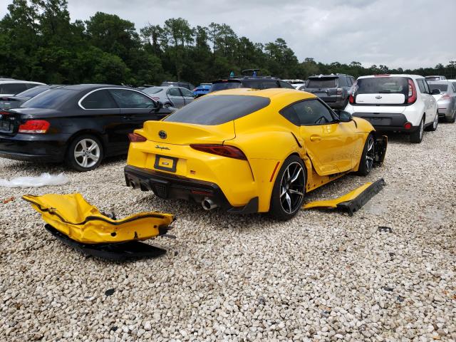 Photo 4 from auction – 2021 TOYOTA SUPRA BASE with VIN WZ1DB0C07MW040202