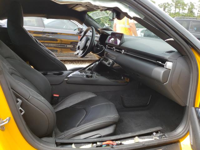 Photo 5 from auction – 2021 TOYOTA SUPRA BASE with VIN WZ1DB0C07MW040202