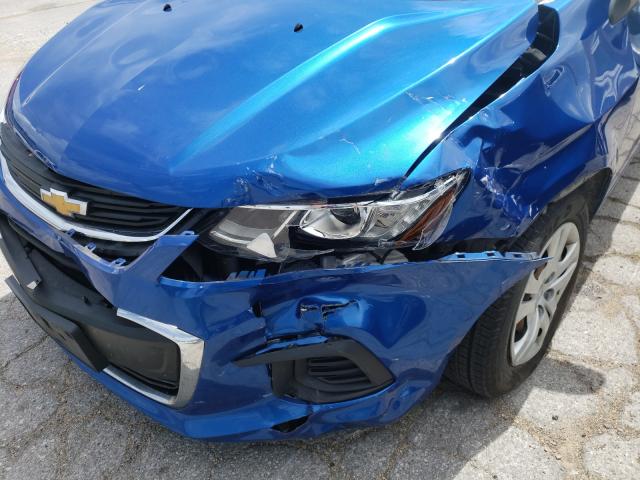 Photo 9 from auction – 2017 CHEVROLET SONIC LS with VIN 1G1JB5SH3H4130687