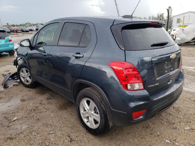Photo 3 from auction – 2021 CHEVROLET TRAX LS with VIN KL7CJNSB3MB348730
