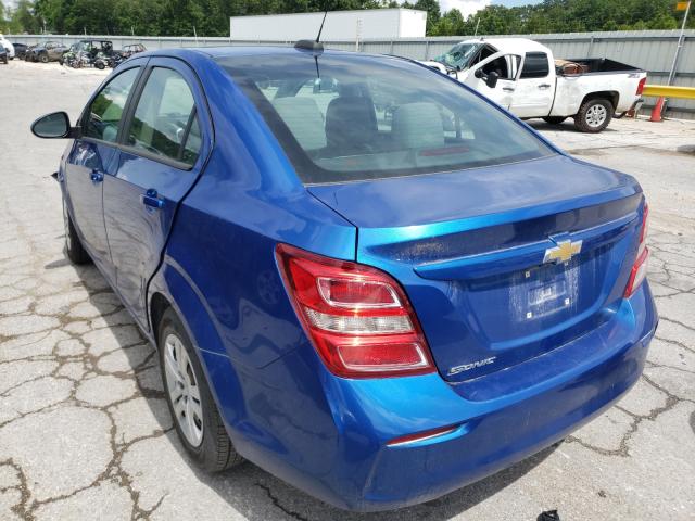 Photo 3 from auction – 2017 CHEVROLET SONIC LS with VIN 1G1JB5SH3H4130687