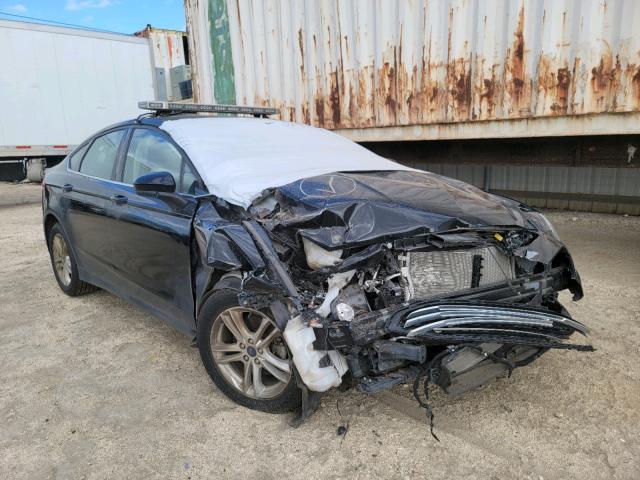 FORD FUSION SE 2018 with VIN 3FA6P0H76JR242581 - Photo from auction