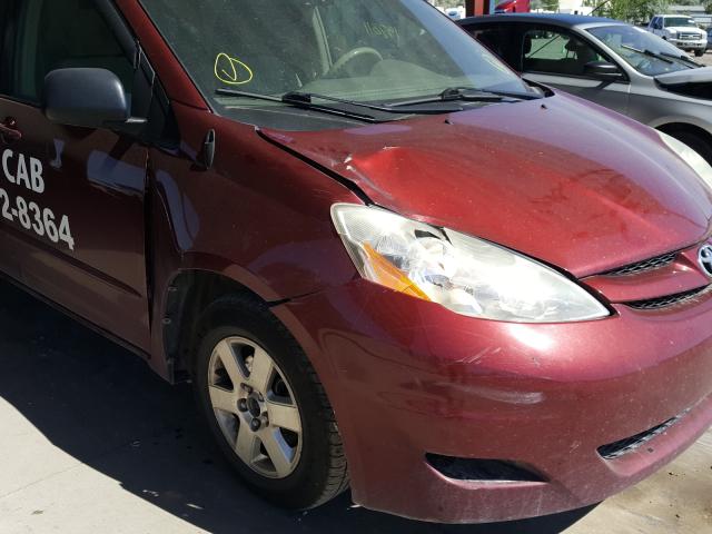 Photo 9 from auction – 2007 TOYOTA SIENNA CE with VIN 5TDZK23C87S043169