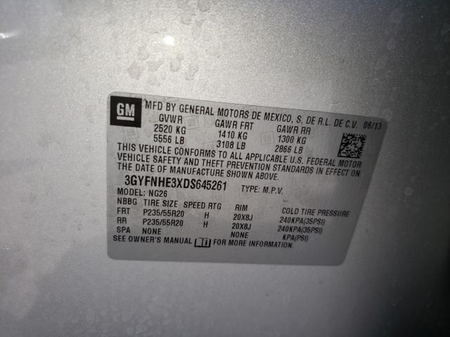 Photo 10 from auction – 2013 CADILLAC SRX PERFOR with VIN 3GYFNHE3XDS645261
