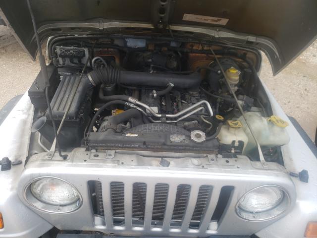 Photo 7 from auction – 2004 JEEP WRANGLER X with VIN 1J4FA39SX4P707532