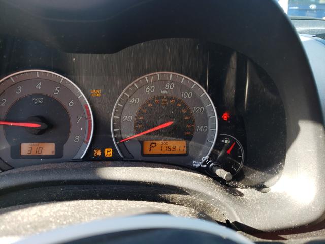 Photo 8 from auction – 2010 TOYOTA COROLLA BA with VIN 1NXBU4EE8AZ373463