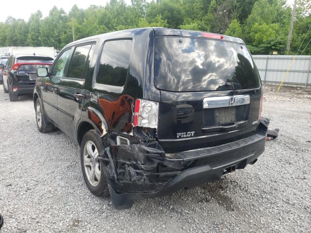 Photo 3 from auction – 2013 HONDA PILOT EXL with VIN 5FNYF4H55DB019952